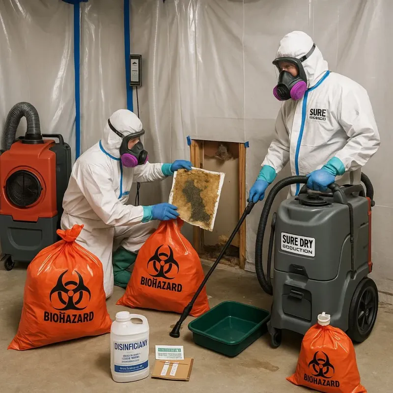 Contaminated Water Handling Protocols process in Stevensville, MI