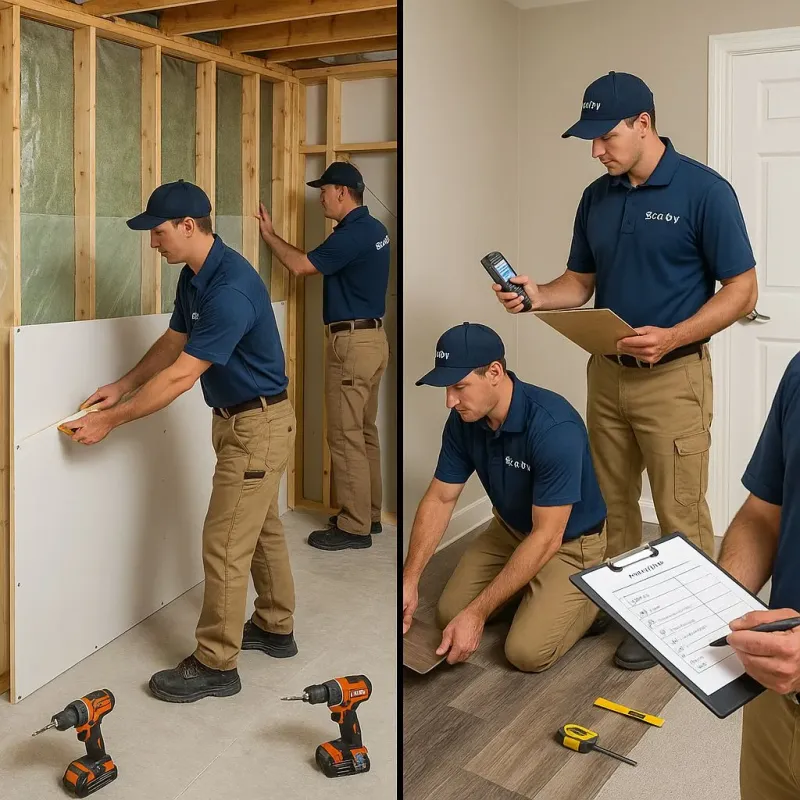 Repairs and Reconstruction process in Stevensville, MI